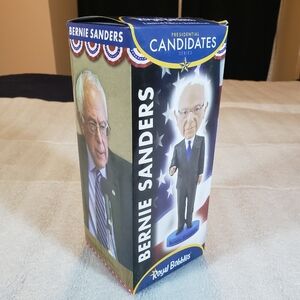 Royal Bobbles Bernie Sanders 11556 Bobblehead Storage Wear On Box